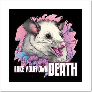 fake your own death Posters and Art